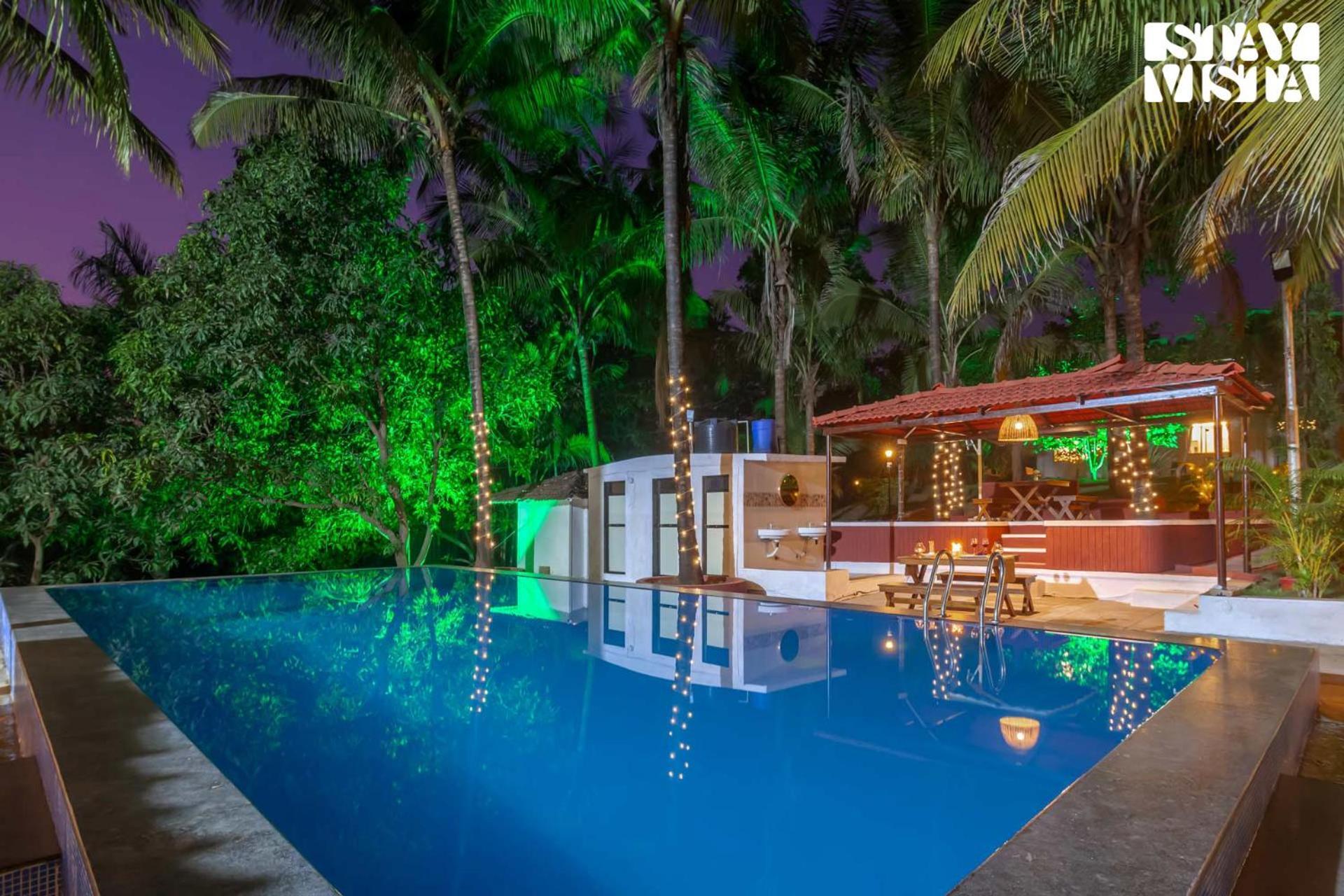 Stayvista'S Firefly Mountain Retreat - Villa With Private Pool, Gazebo & Terrace Karjat Exterior foto